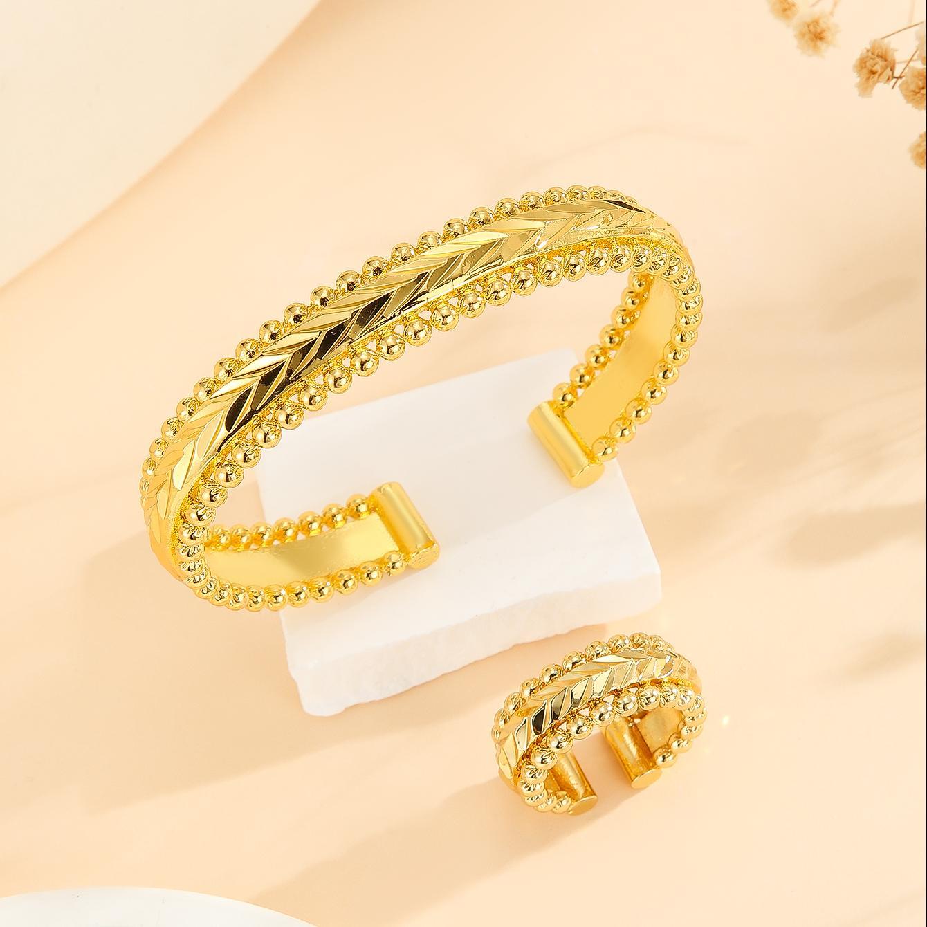 Set 2 Braccialetti Vintage Oro