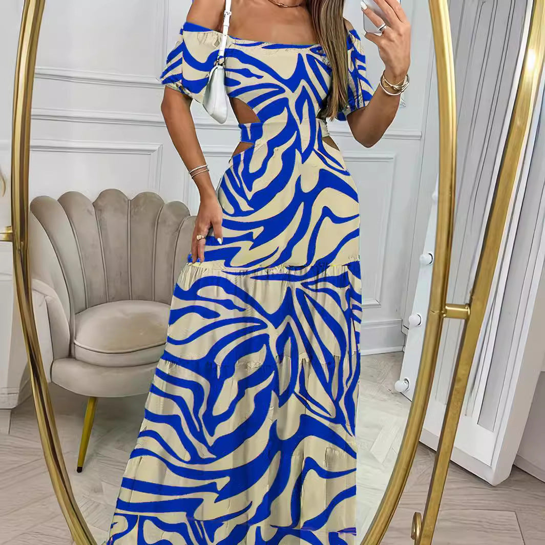 Vestito Lungo Stampato Vacanza