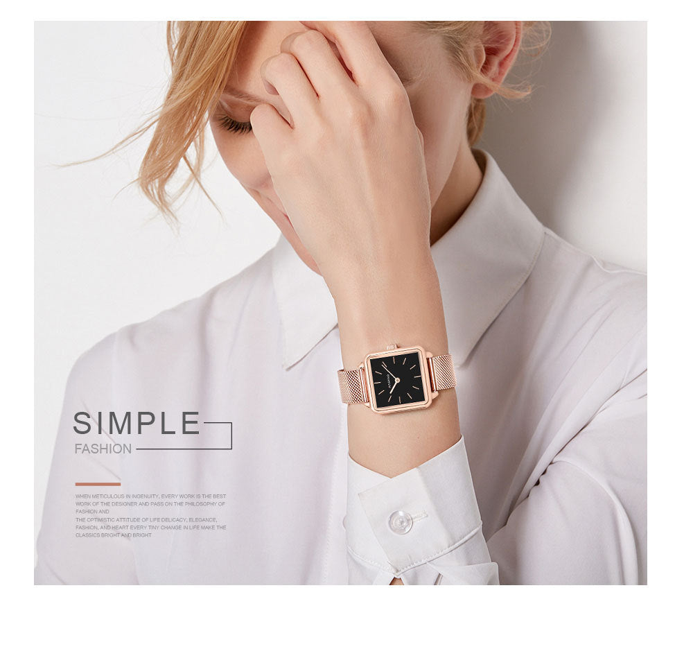 Orologio ANANKE Quadrato Donna