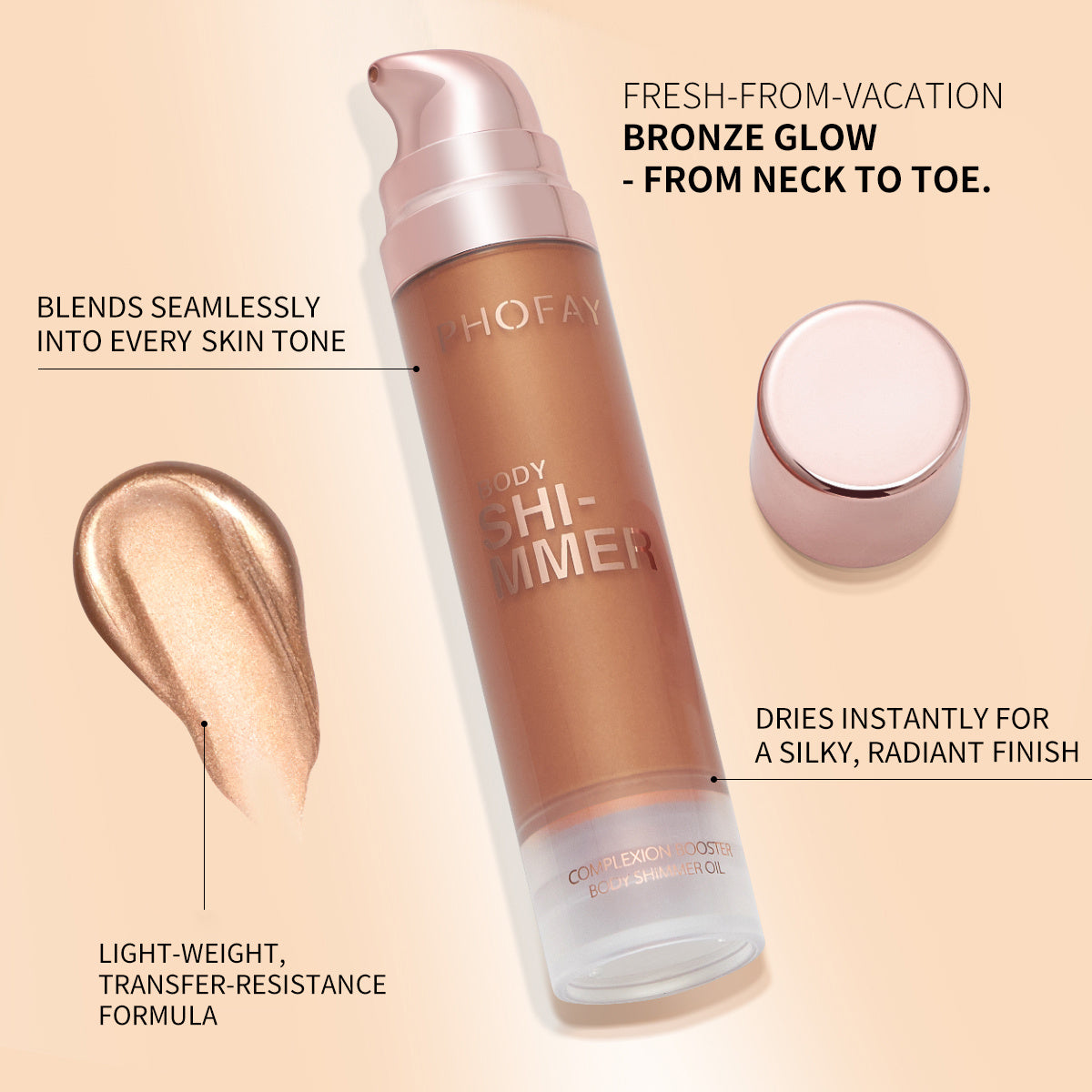 PHOFAY Olio Corpo Shimmer