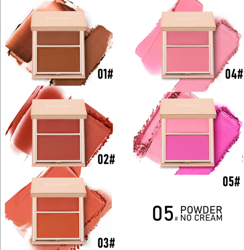 PHOFAY Blush Duo Crema Polvere