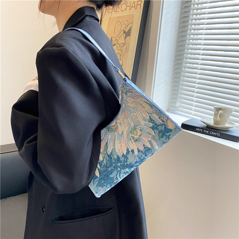 Borsa Tracolla Dipinto Artistico