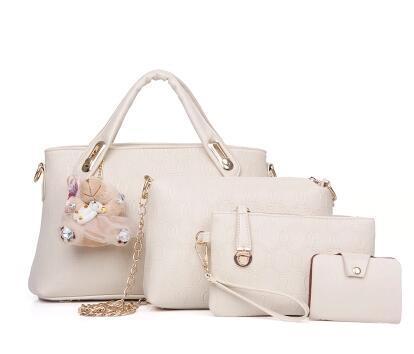 Set 4 Borse Coreane Goffrate