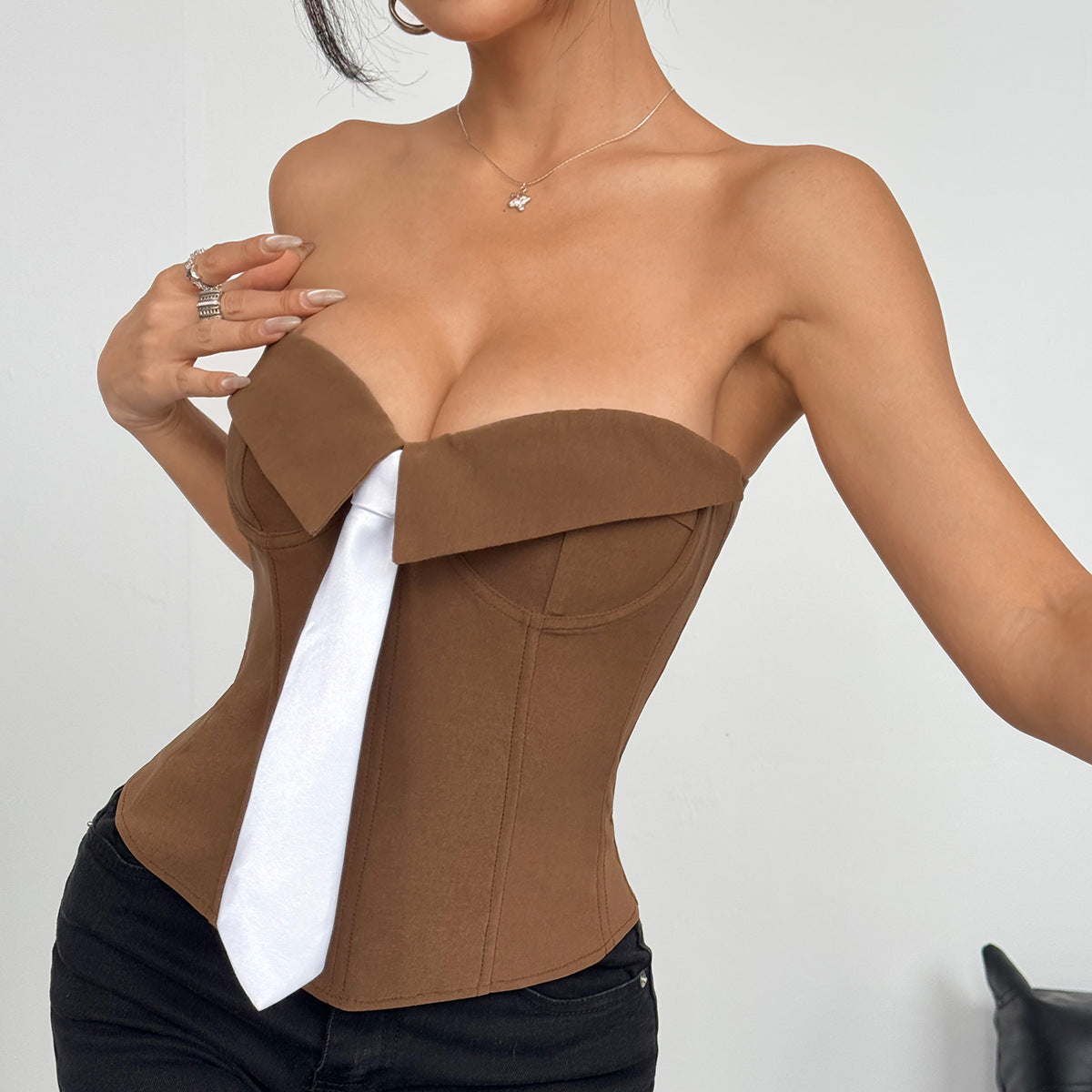 Top Y2K Bandeau Annodato