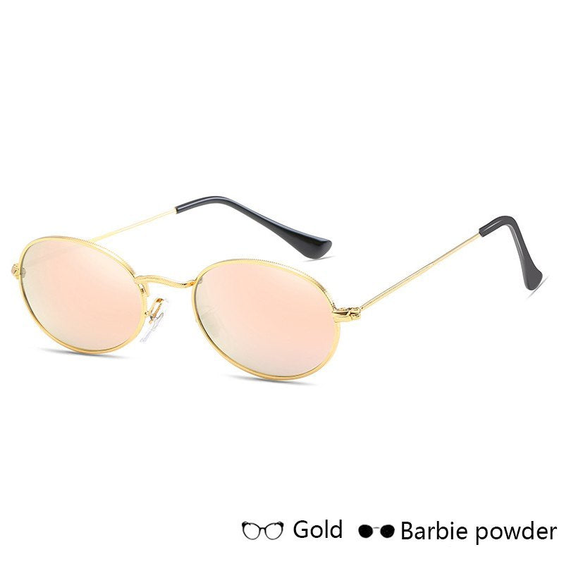 Occhiali Sole Donna Ovali Metallo