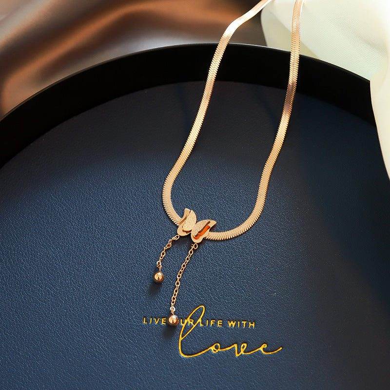 Butterfly Necklace - Luxevoix