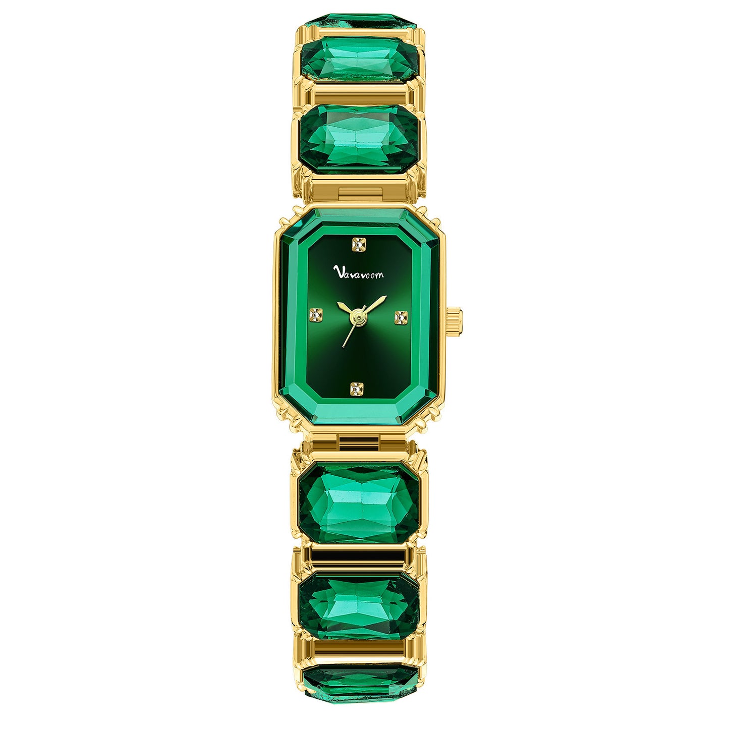 Orologio Donna Quadrato Elegante in Acciaio e Diamante