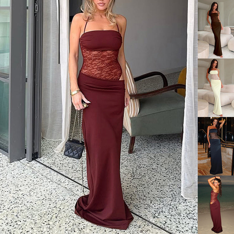 Vestito Y2K Pizzo Spalline