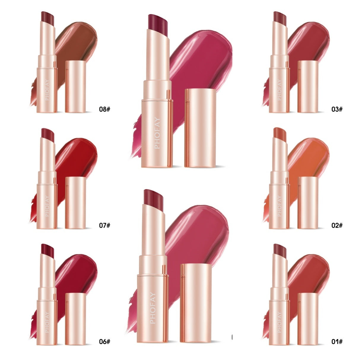 PHOFAY Rossetto Idratante Cremoso
