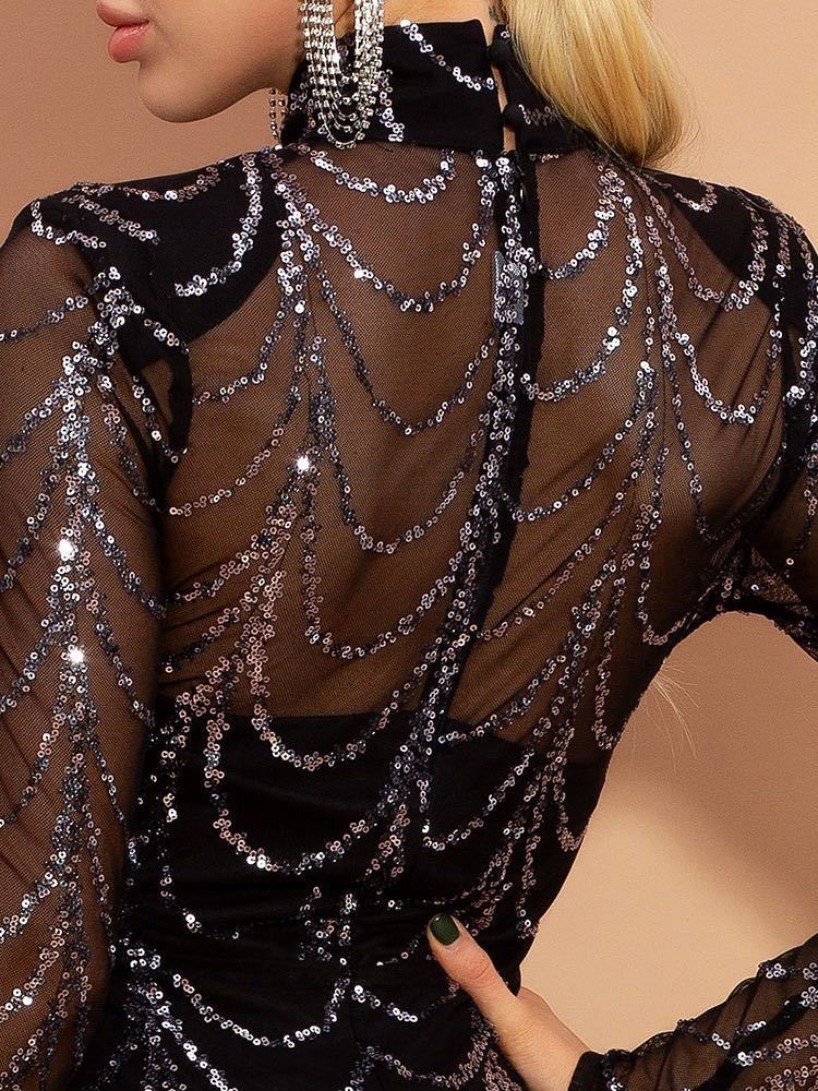 Women Sequins Maxi Dresses
