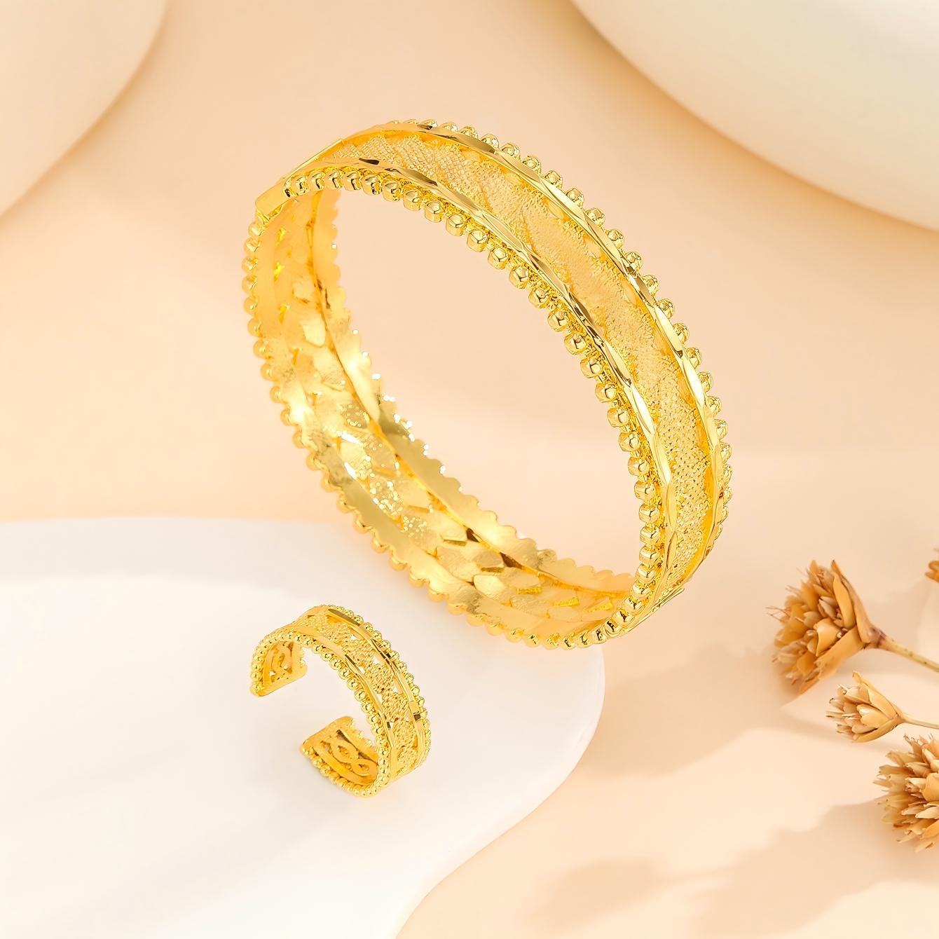Set 2 Braccialetti Vintage Oro
