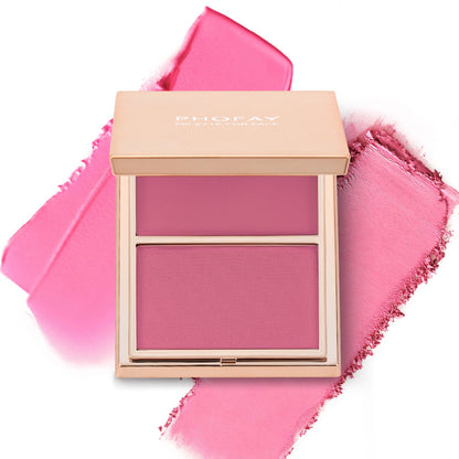 PHOFAY Blush Duo Crema Polvere