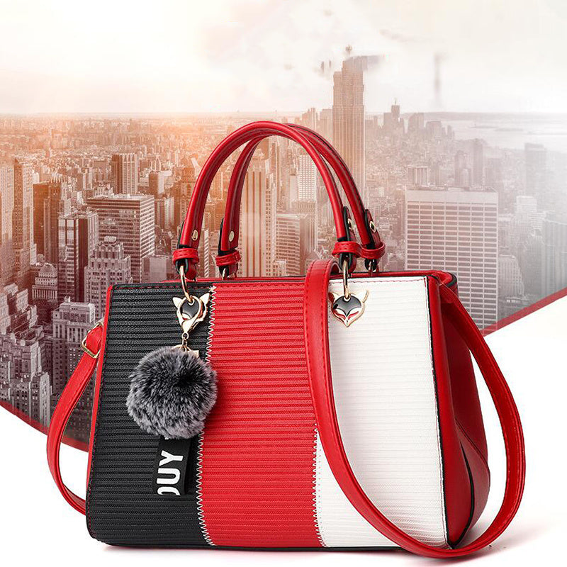 Borsa Donna Pon Pon Patchwork