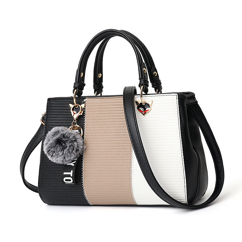 Borsa Donna Pon Pon Patchwork