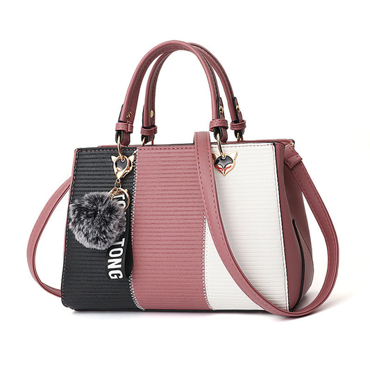 Borsa Donna Pon Pon Patchwork