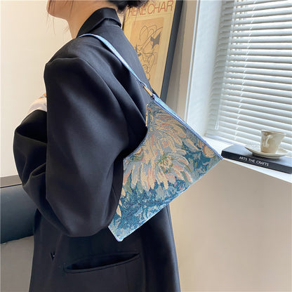Borsa Tracolla Dipinto Artistico
