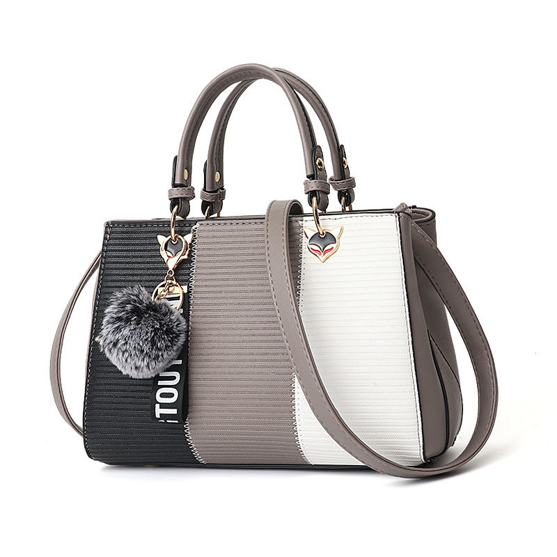 Borsa Donna Pon Pon Patchwork