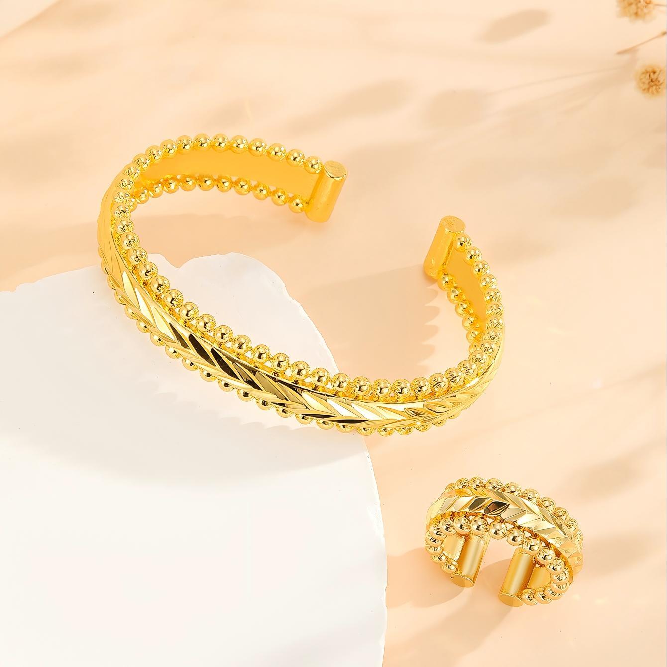 Set 2 Braccialetti Vintage Oro