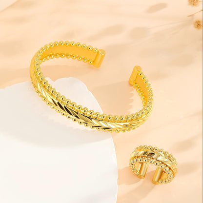Set 2 Braccialetti Vintage Oro
