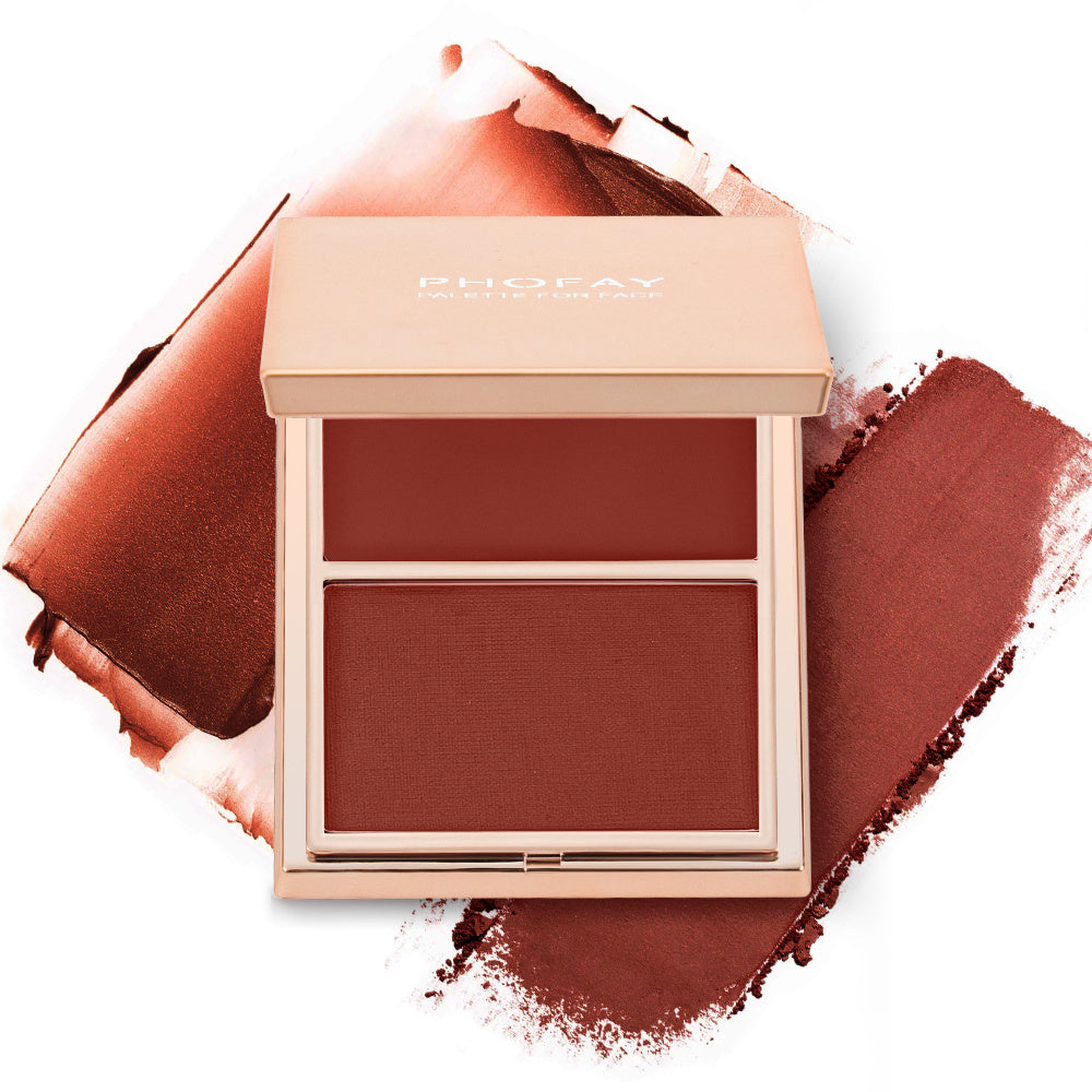 PHOFAY Blush Duo Crema Polvere
