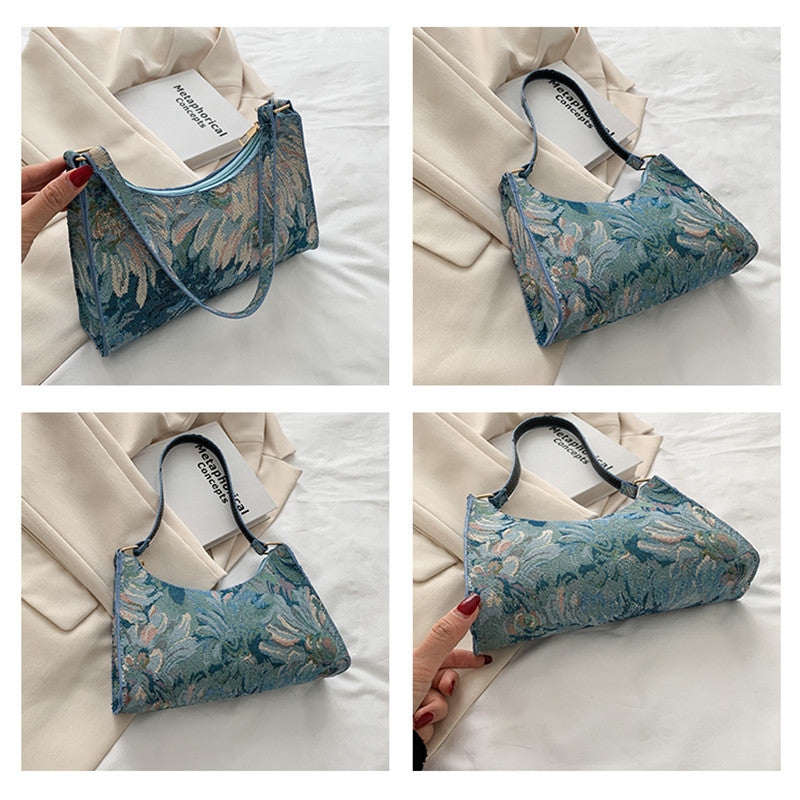 Borsa Tracolla Dipinto Artistico