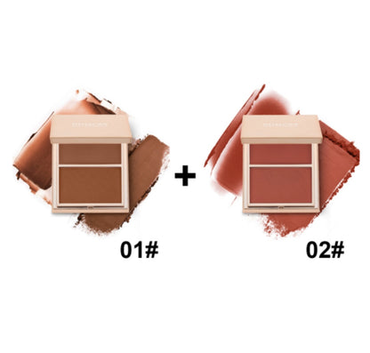PHOFAY Blush Duo Crema Polvere