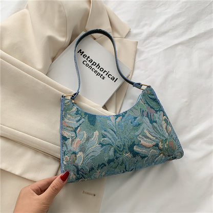 Borsa Tracolla Dipinto Artistico