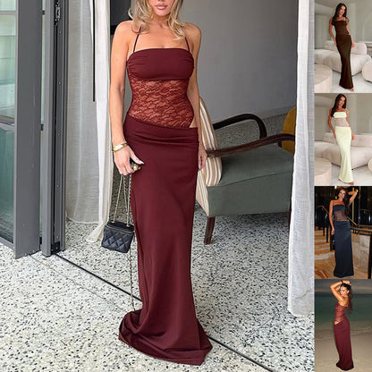Vestito Y2K Pizzo Spalline