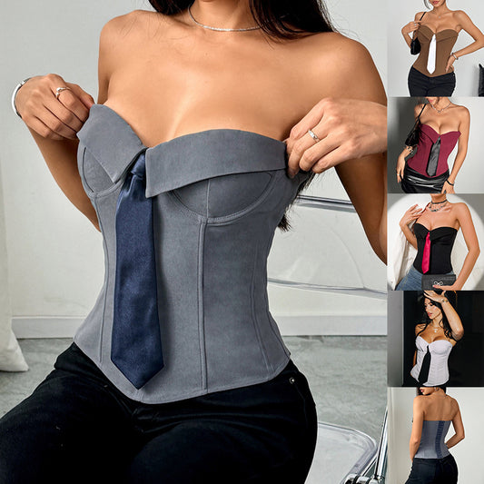 Top Y2K Bandeau Annodato