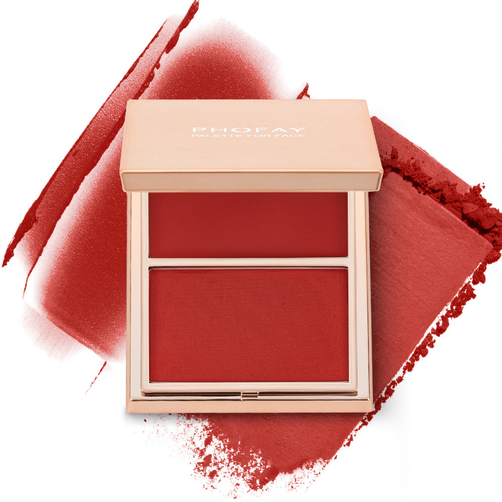 PHOFAY Blush Duo Crema Polvere