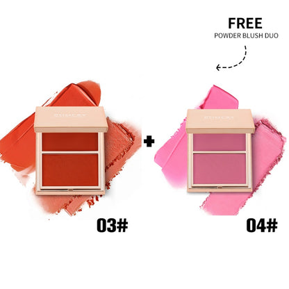 PHOFAY Blush Duo Crema Polvere