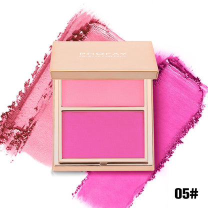 PHOFAY Blush Duo Crema Polvere