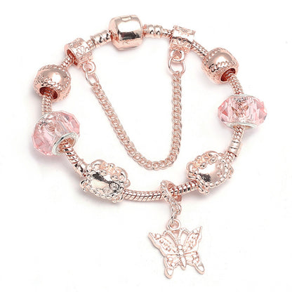 Braccialetto Oro Rosa Geometrico