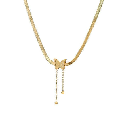 Butterfly Necklace - Luxevoix